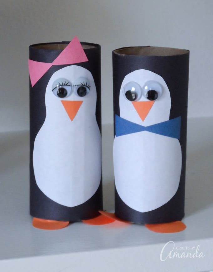 Toilet Paper Penguins