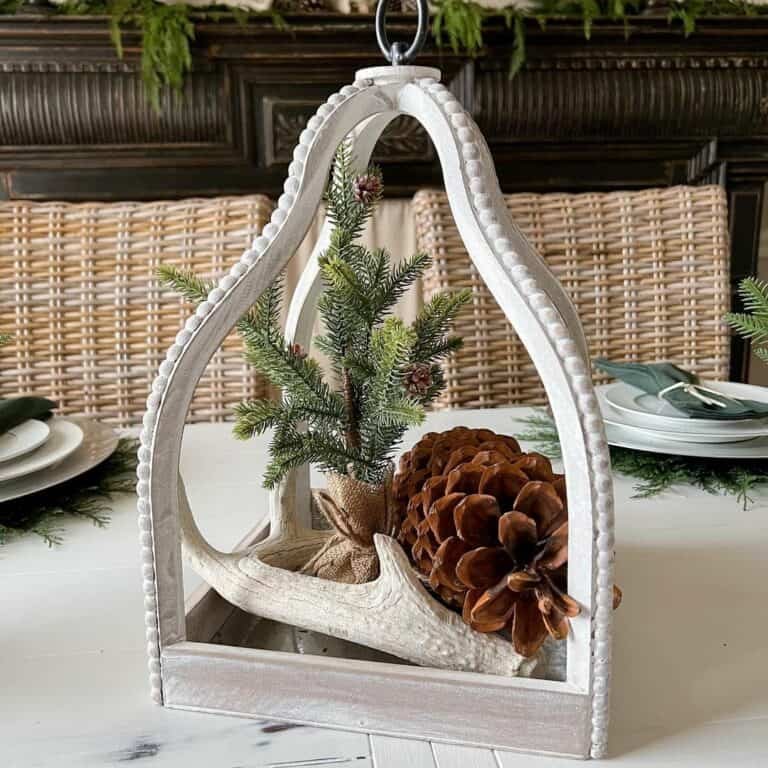 Vintage Cage Centerpiece