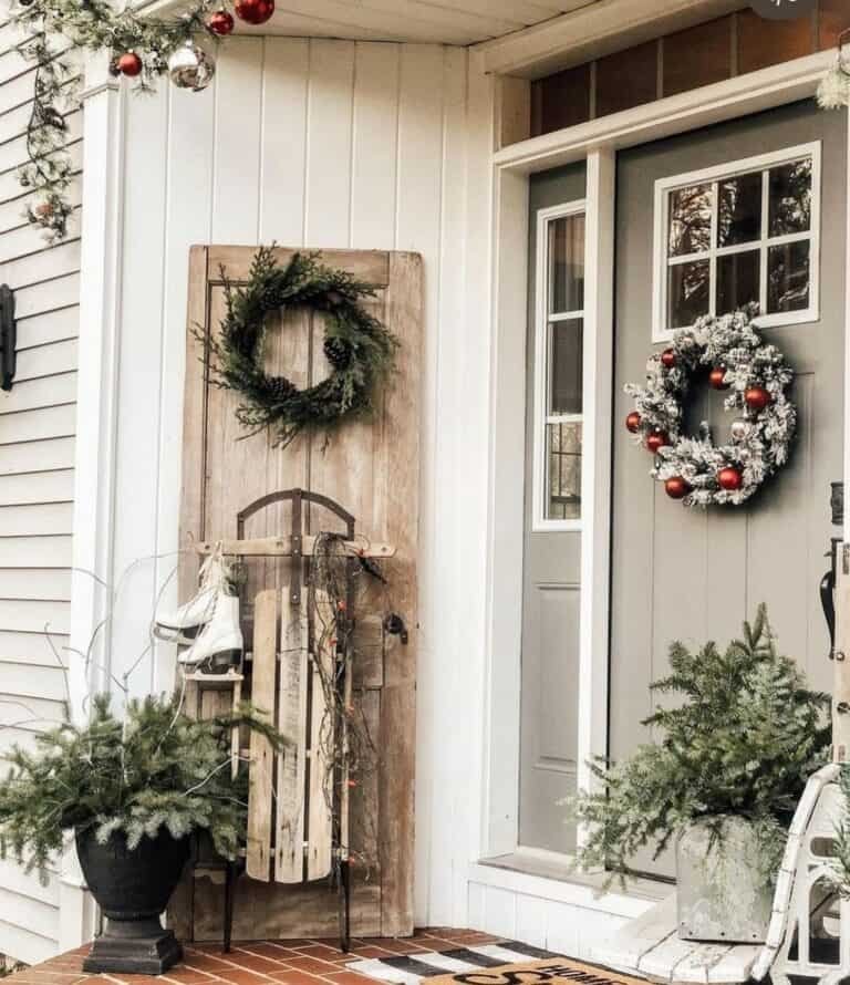 Vintage Winter Wreaths