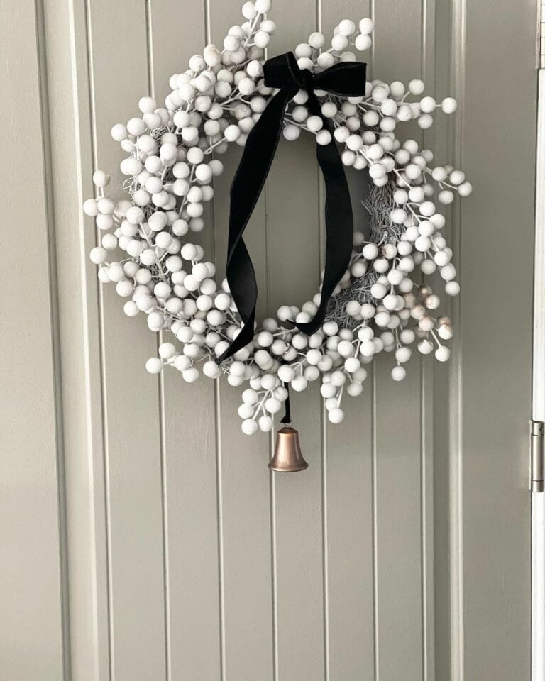 White Branch Wreath