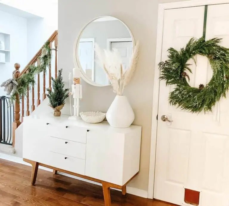 White Console Styling