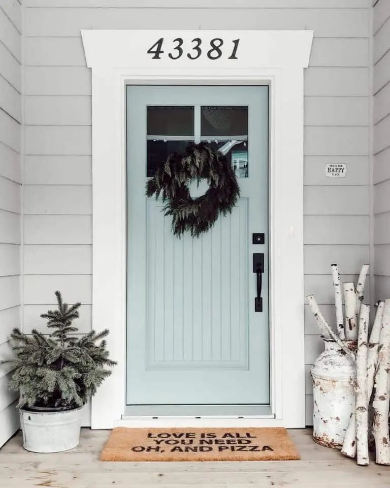 White Molding Door