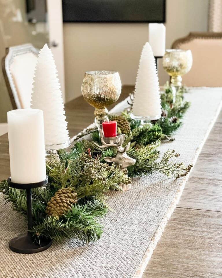 White Tree Centerpieces