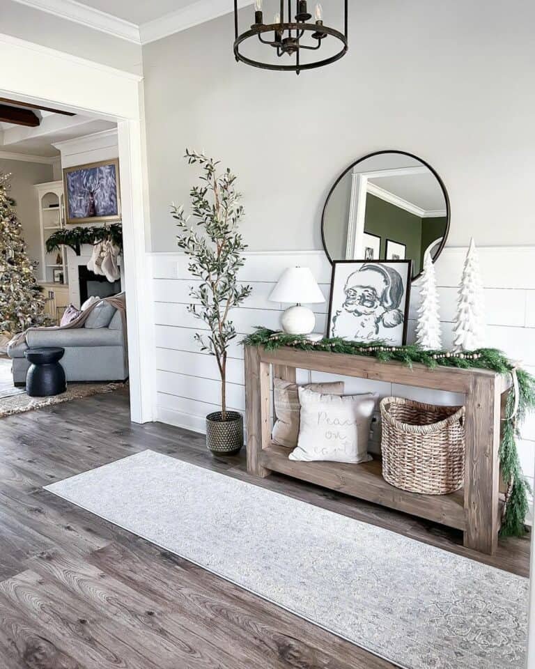 Winter Entrance Display