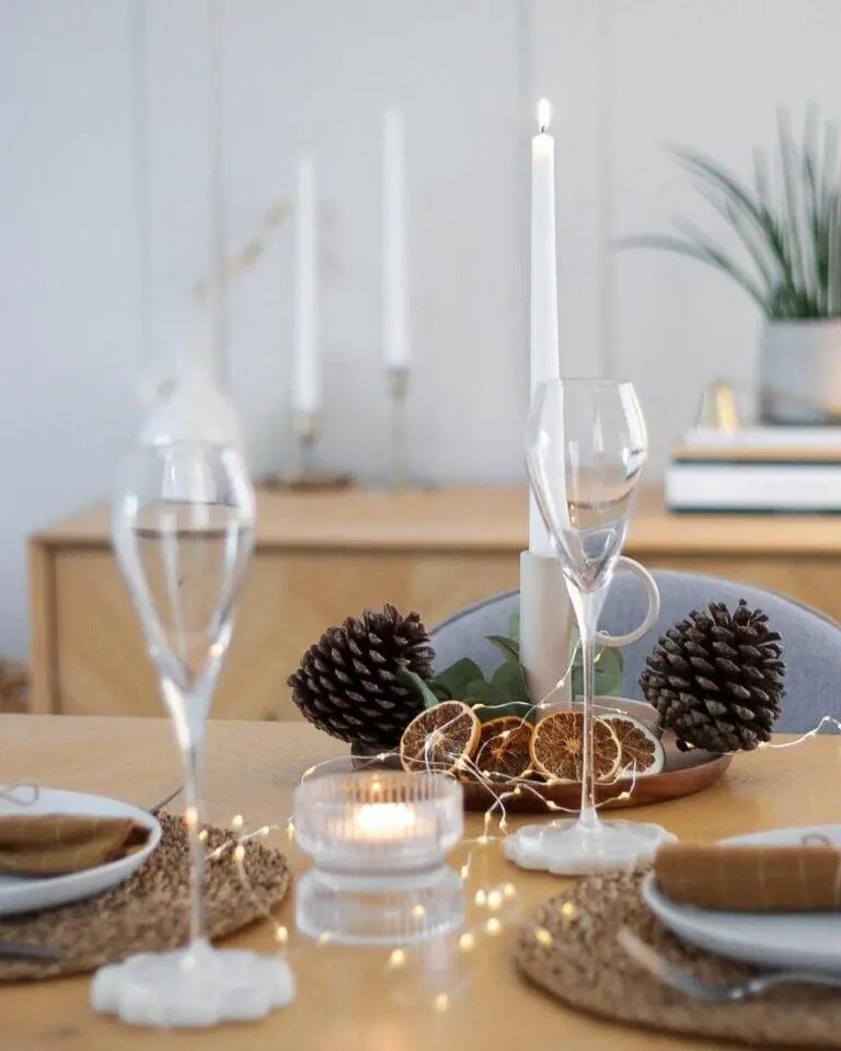 Winter Natural Centerpieces