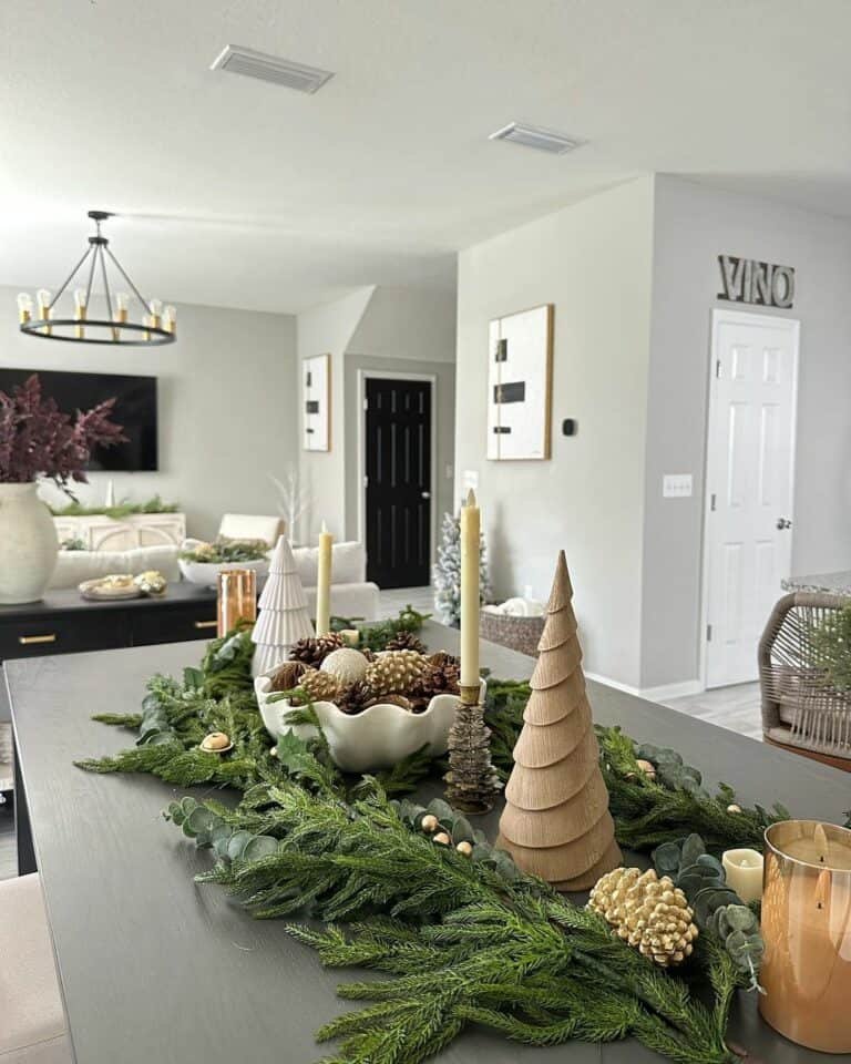 Woodland Pine Centerpieces