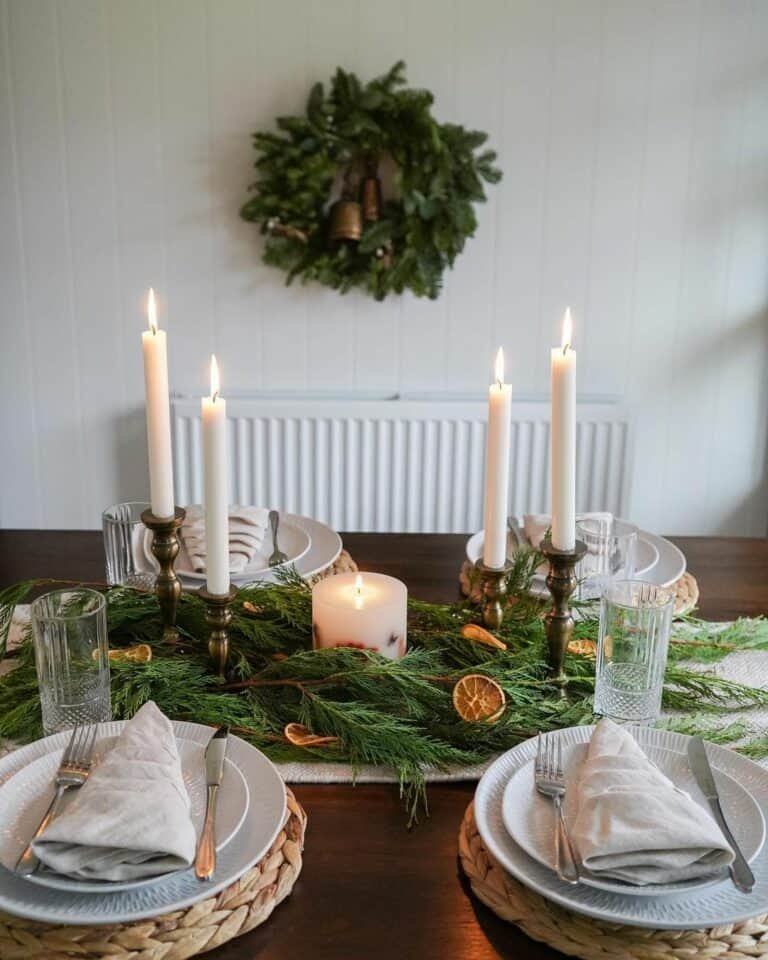 Woodland Table Centerpieces