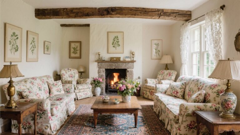 28 Cozy English Countryside Living Room Ideas for Your Home