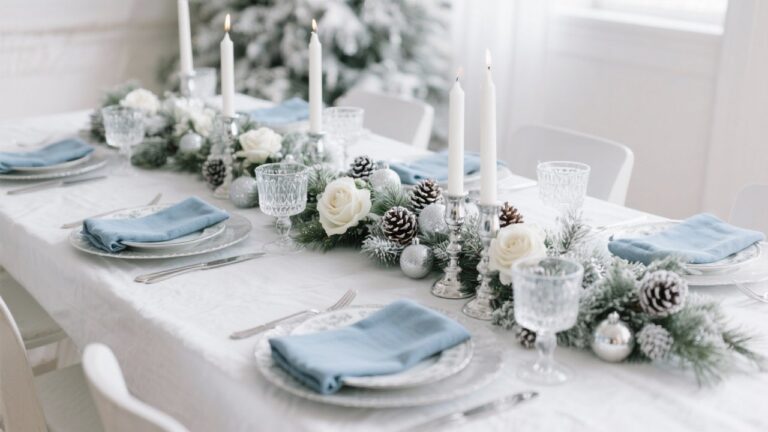30 Beautiful Winter Tablescape Ideas for Holiday Entertaining