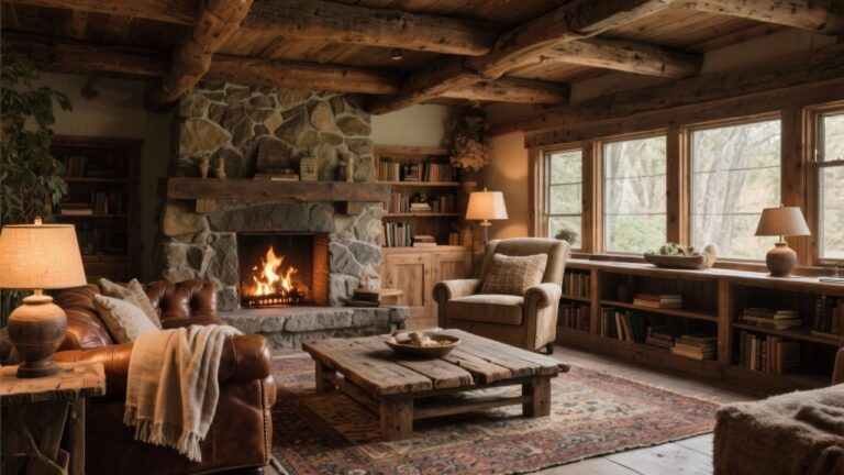 33 Cozy Rustic Living Room Ideas That Feel Like Home