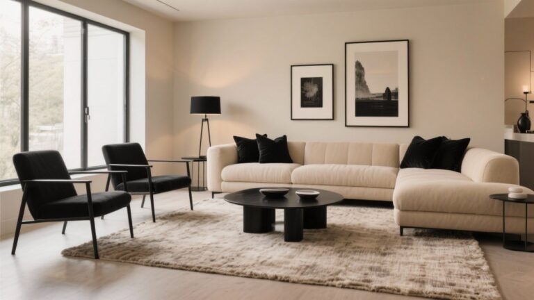 33 Stunning Beige and Black Living Room Ideas to Transform Your Space