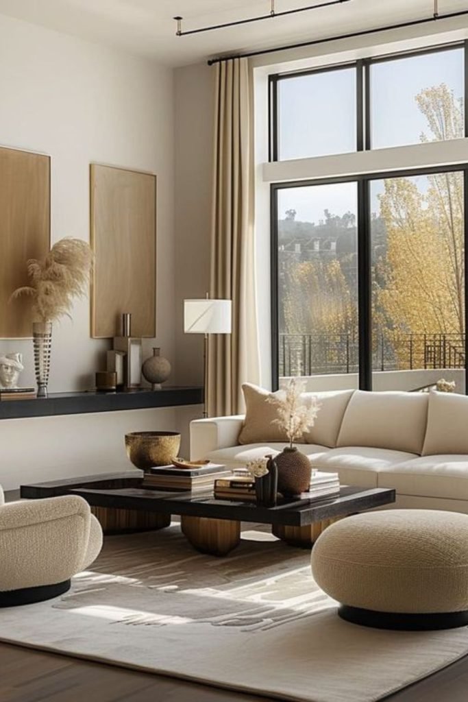 Angular Furniture Layout