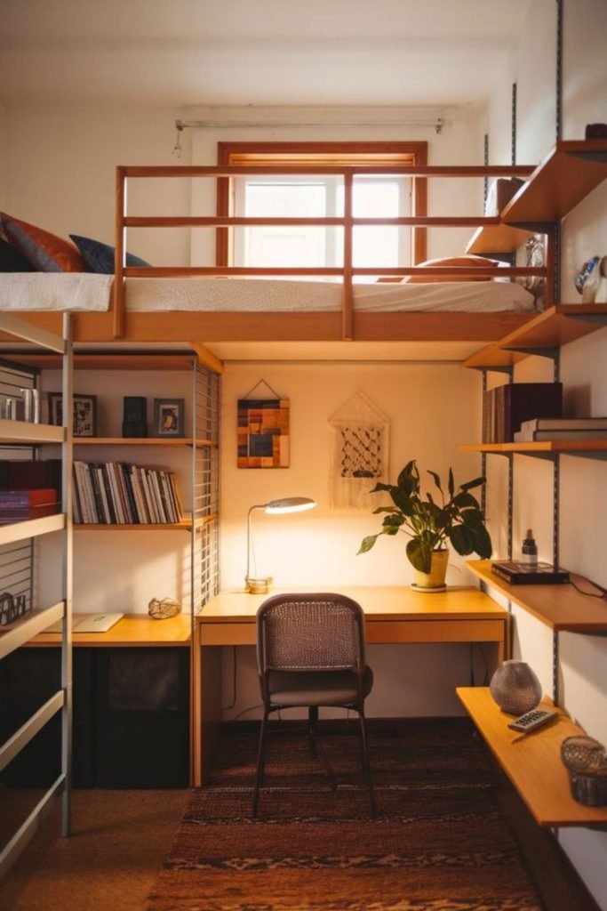 Angular Furniture Layout