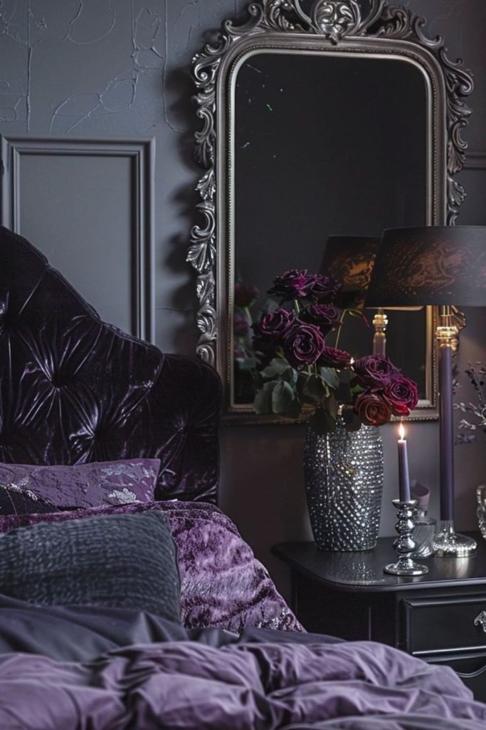 Black Gothic Bedroom