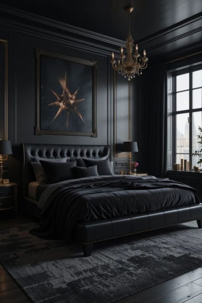 Black Lace Bedroom