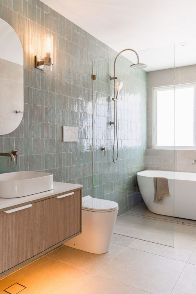 Blue Coastal Bathroom