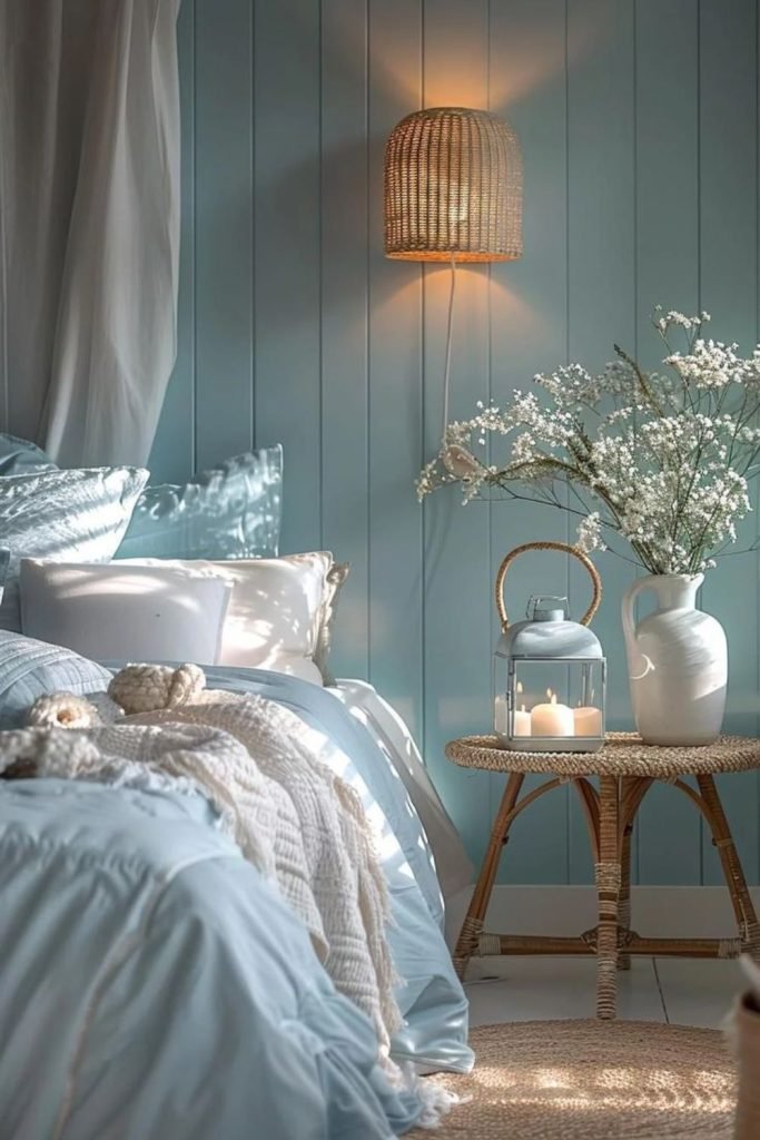 Blue Coastal Farmhouse