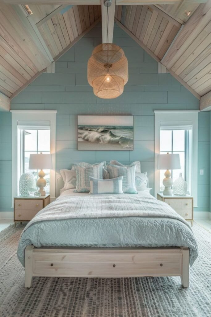 Blue Driftwood Bedroom