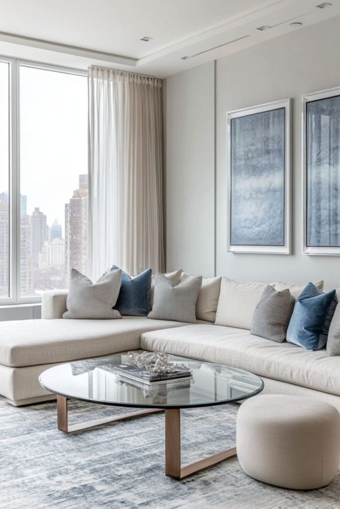 Blue Gray Minimalism