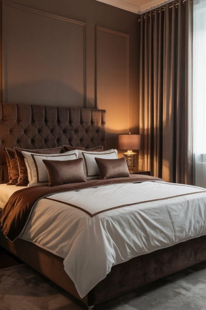 Butterscotch Brown Walls