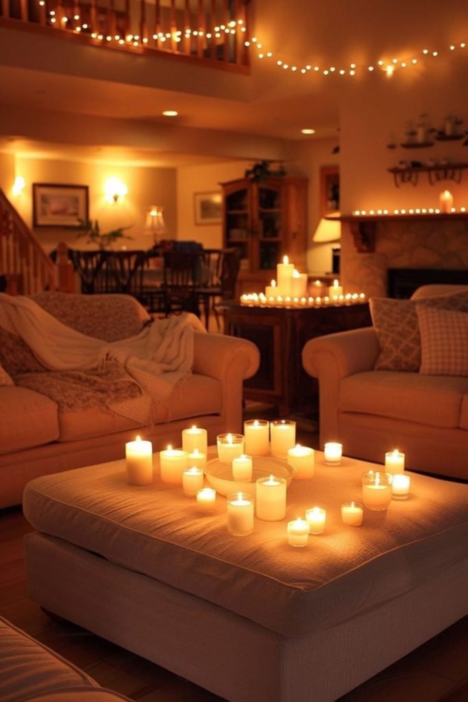 Candlelit Lounge Corner