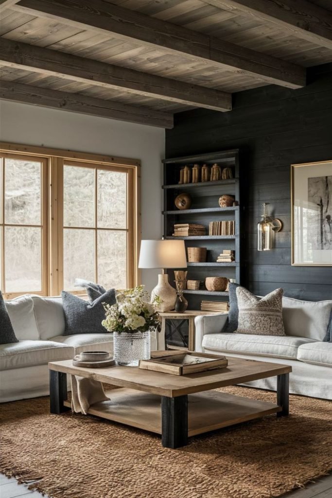 Charcoal Rectangle Rooms