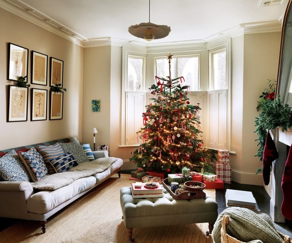 Christmas Bay Window