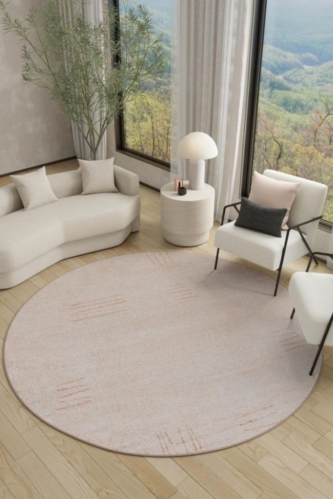 Circular Rug Zones