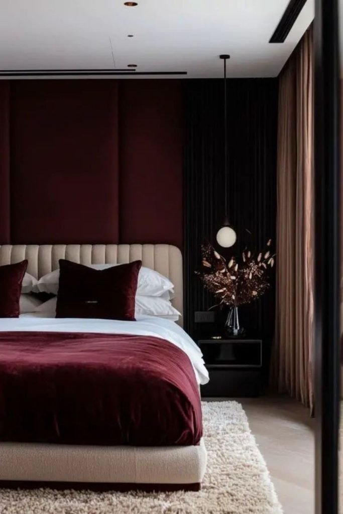 Claret Lacquer Walls