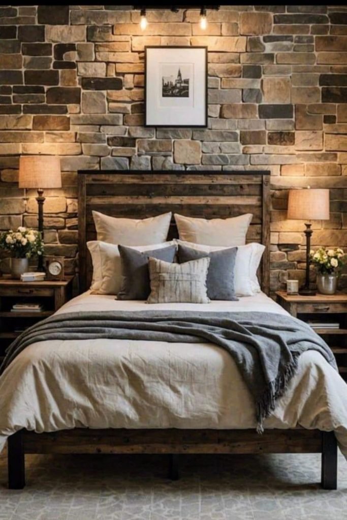 Claystone Wall Bedroom