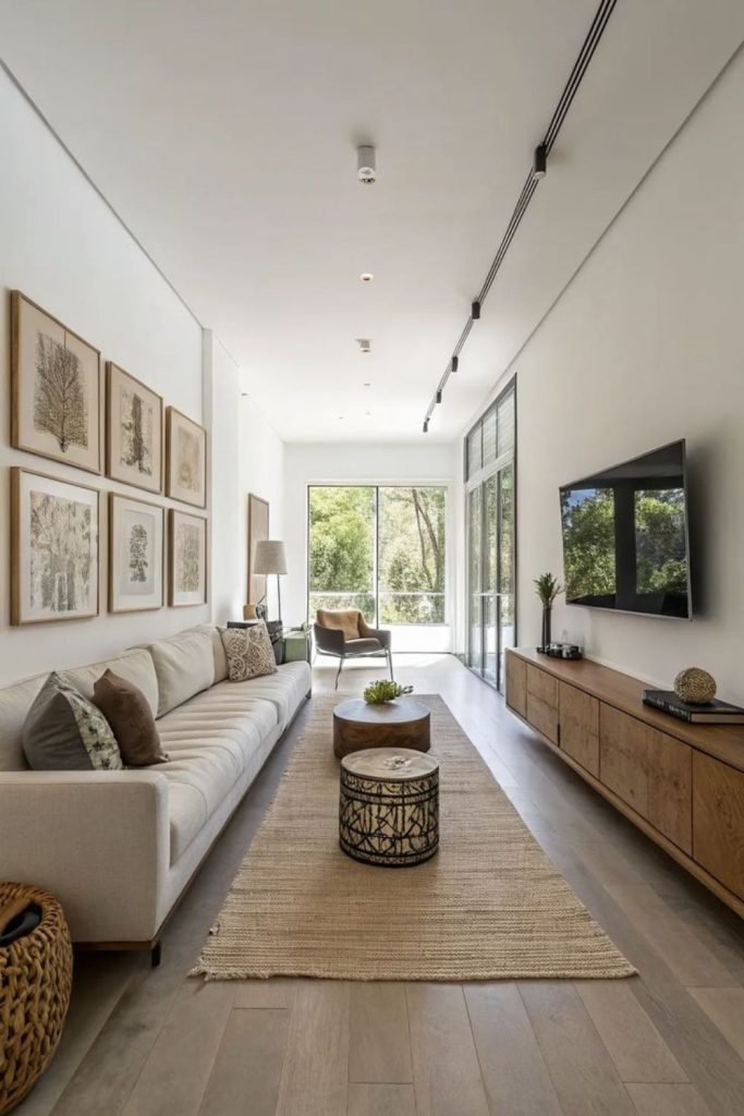 Clean Rectangular Layout