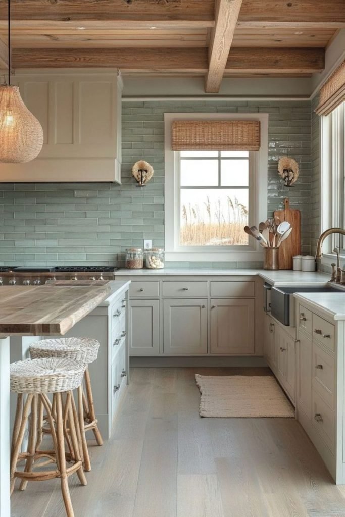 Coastal Blue Kitchen