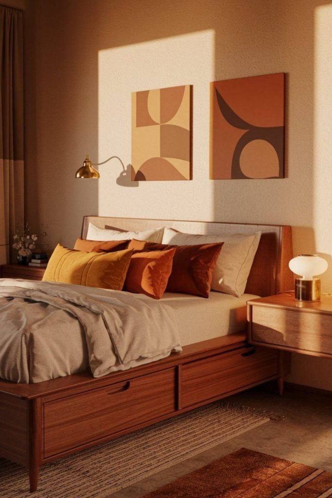 Cocoa Brown Bedroom