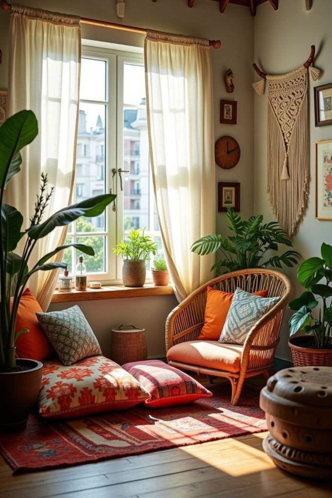 Colorful Glass Corner