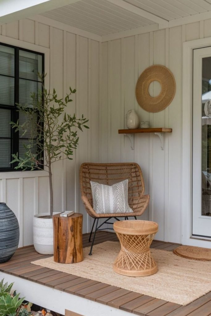 Concrete Timber Porch