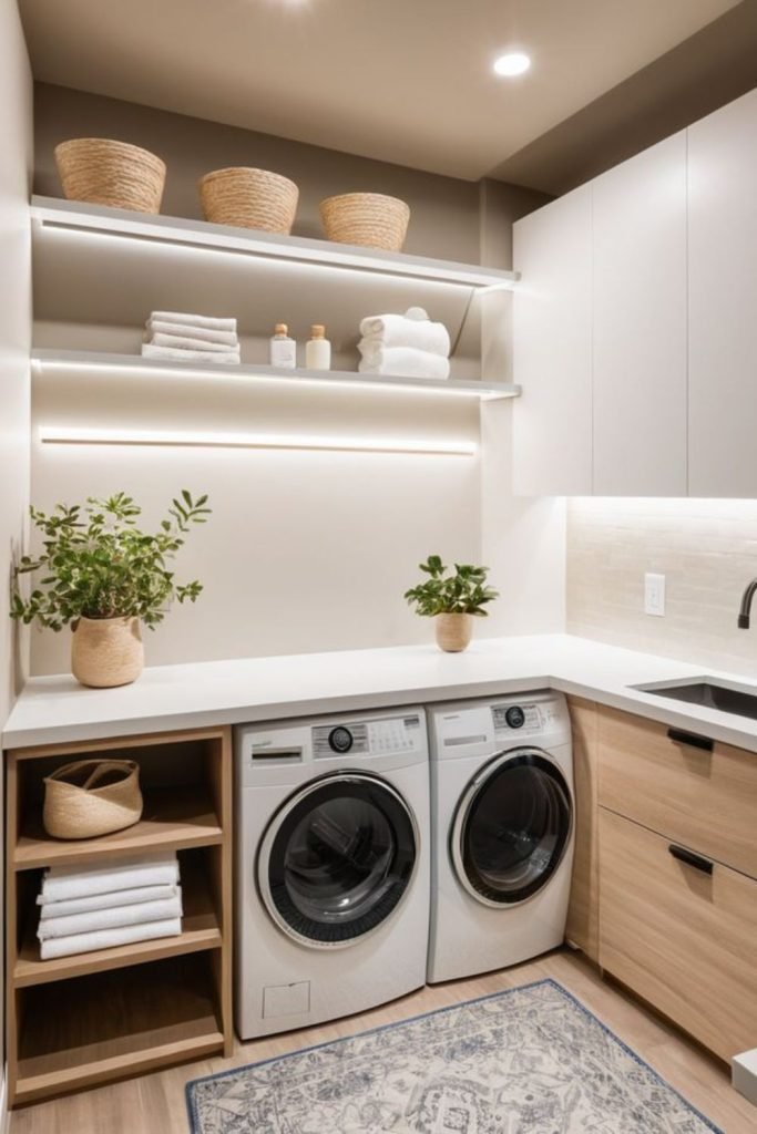 Corner Triangle Shelves