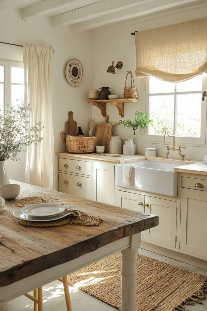 Cream Cabinet Kitchen