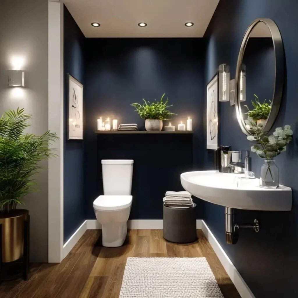 Dark Blue Walls