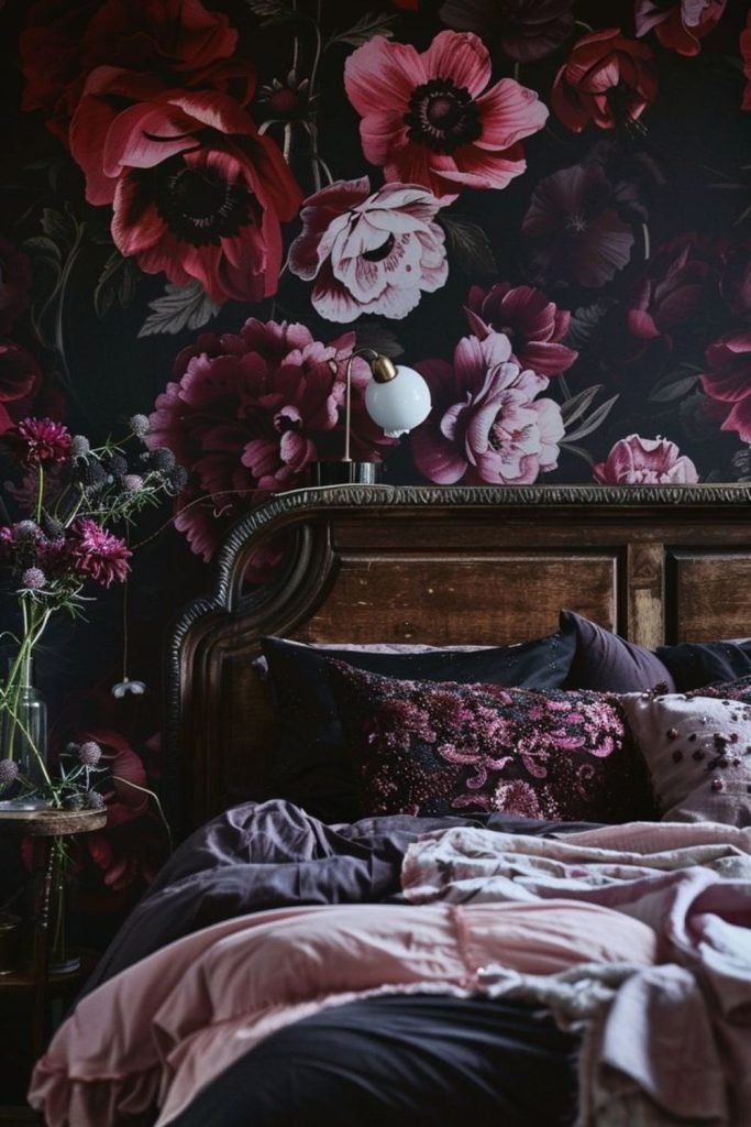 Dark Rose Bedroom