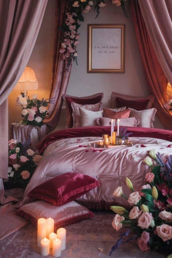 Dark Rosewood Bedroom