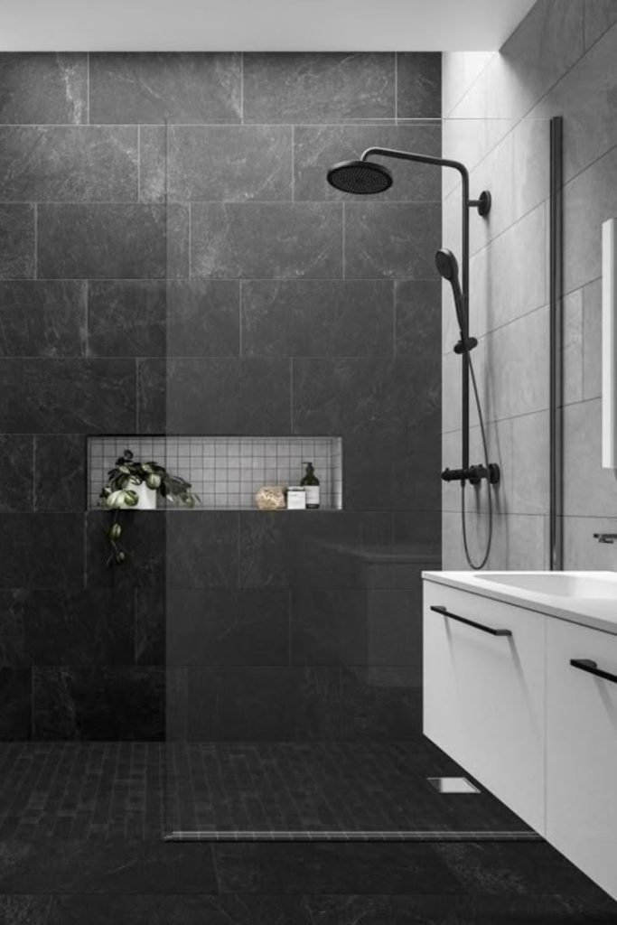 Dark Slate Wetroom