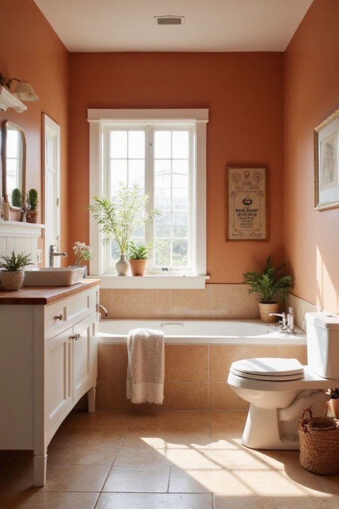 Desert Coral Bathroom