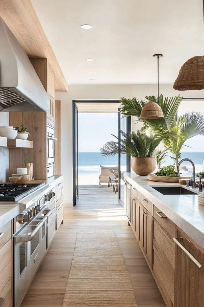 Driftwood Coastal Kitchen