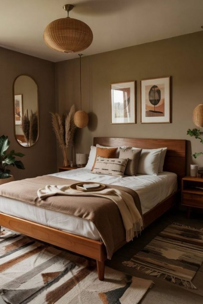 Earth Tone Bedroom