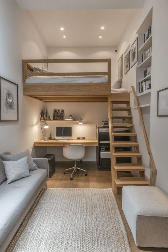 Elevated Bed Desk