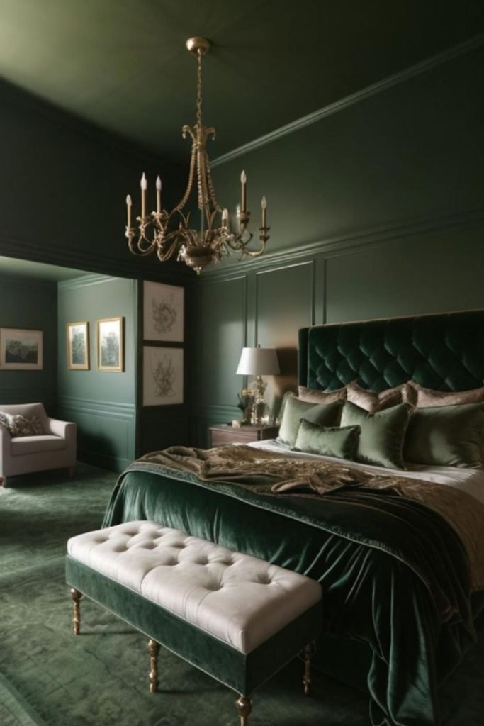 Emerald Bedroom Walls
