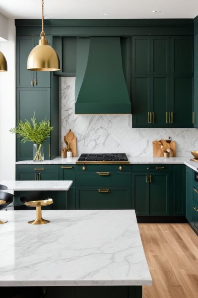 Emerald Cabinet Kitchen