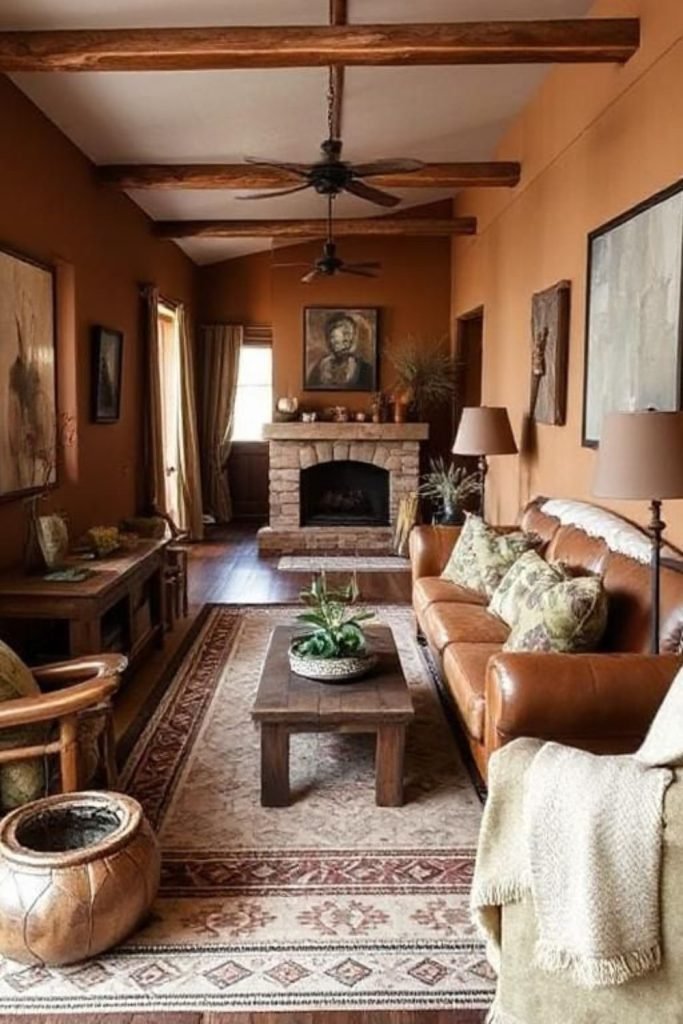 Exposed Timber Beams