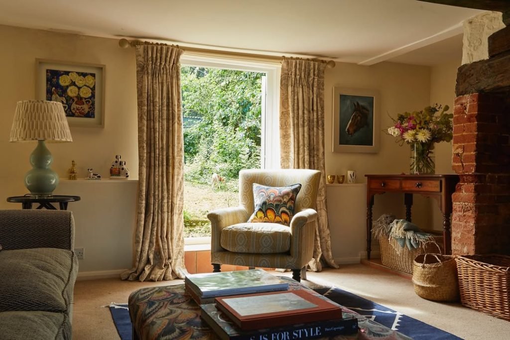 Floral Garden Living Room