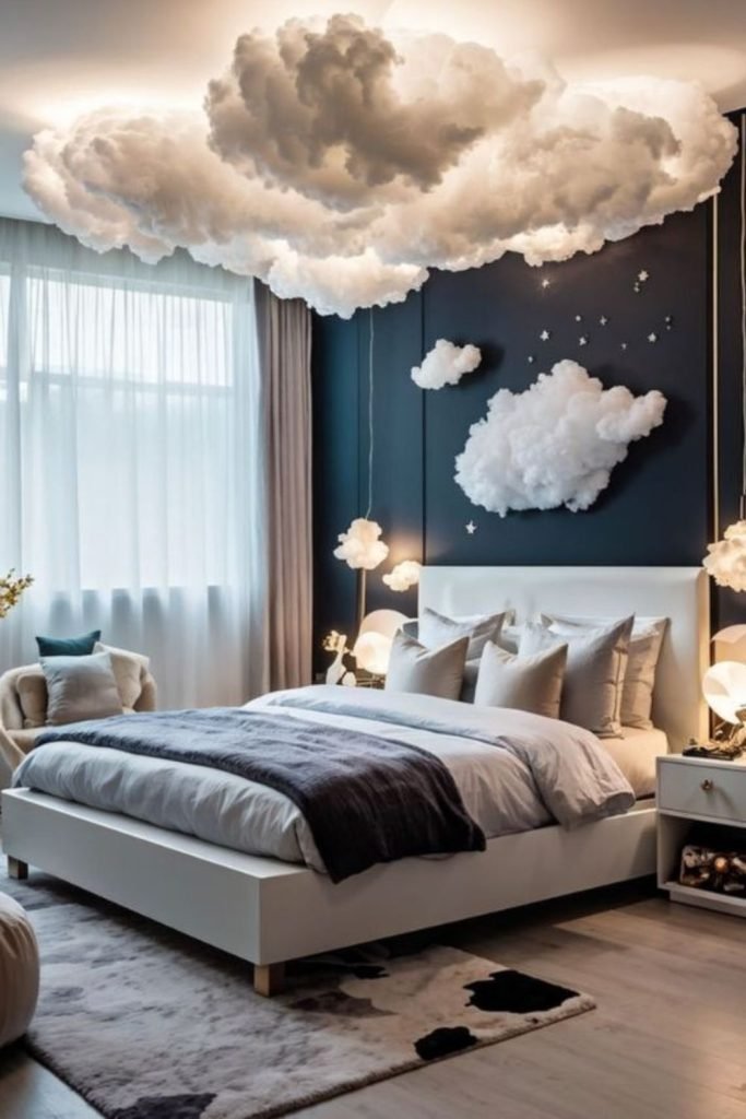 Foggy Bedroom Design